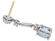 Art Deco Aquamarine Drop Earring back off