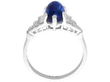 Antique Cabochon Sapphire and Diamond Ring setting
