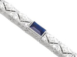 1920s Sapphire Bracelet with Diamonds setting