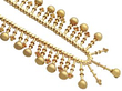 antique 18ct Gold Fringe Necklace
