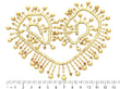 Victorian 18ct Gold Fringe Necklace size