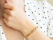 Edwardian Gold Bangle wearing