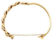 Edwardian Gold Bangle open