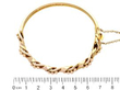 Edwardian Gold Bangle size