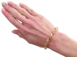 wearing Edwardian Gold Bangle
