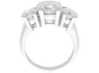 Vintage 3 Stone Diamond Ring setting