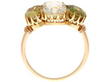 Yellow Sapphire and Chrysoberyl Ring setting