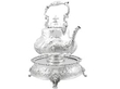 Victorian silver kettle