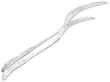 Coburg Pattern Silver Fork