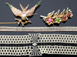 a selection of gemstone jewellery