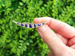 Victorian Sapphire Crescent Brooch Outside