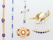 Victorian Sapphire Crescent Brooch and other Jewellery