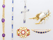 selection gemstone jewellery
