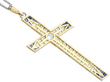 Edwardian Sapphire and Diamond Cross Pendant reverse