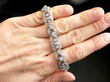 6.5 Carat Diamond Bracelet in Platinum
