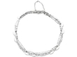 6.5 Carat Diamond Bracelet in Platinum closed