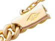 Victorian Amethyst Bracelet in Yellow Gold hallmark
