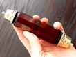 Red Glass Scent Bottle Military Interest