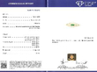 Platinum Emerald Diamond Brooch certificate