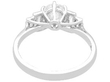 White Gold 1920s Diamond Engagement Ring back