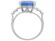8 Carat Sapphire Engagement Ring setting