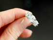 Diamond Trilogy Ring in Platinum