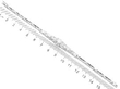 Antique Expandable Diamond Bracelet in White Gold size