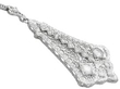 Antique Filigree Diamond white gold Pendant