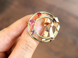 Antique Tiffany Gemstone Brooch in yellow gold