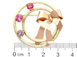 Antique Tiffany Gemstone Brooch size