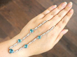 Antique Zircon and Diamond Necklace