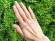 4ct Diamond Tennis Bracelet outside