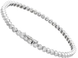 4ct Diamond Tennis Bracelet fastened