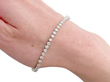 wearing 4ct Diamond Tennis Bracelet