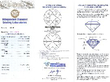 Rectangular Sapphire and Diamond Ring certificate