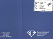 Rectangular Sapphire Diamond Ring certificate