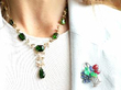 wearing gemstone jewellery