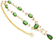 Victorian Tourmaline and Pearl Necklace in gold