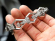 Italian White Gold Diamond Bracelet
