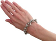 wearing White Gold Diamond Bracelet
