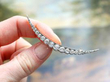 Diamond Crescent Brooch in Gold