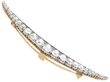 Diamond Crescent Brooch