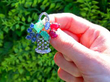 Antique Gemstone Tutti Frutti Basket Brooch outside