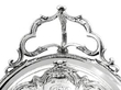 Victorian Folding Silver Biscuit Box Handle