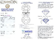 diamond Antique Two Stone Ring certificate