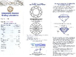 4 Diamond Pendant Necklace in Platinum certificate