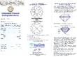 1930s Platinum Diamond Earrings certificate