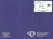 Sapphire and Diamond Cocktail Ring Certificate