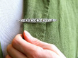 Wearing Diamond Brooch