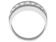 white topaz eternity ring side